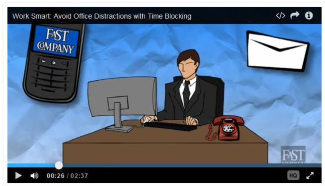 Time Blocking: Work Smart to Avoid Office Distractions
