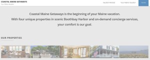 Coastal Maine Getaways homepage II