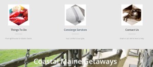 Coastal Maine Getaways homepage IV