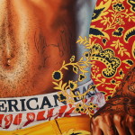 Detail of "Prince Albert, Prince Consort of Queen Victoria," 2013, Kehinde Wiley, North Carolina Museum of Art