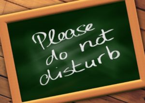 Do Not Disturb - E-Newsletter Editorial Calendar