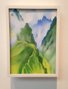 Georgia O'Keeffe Museum - Machu Picchu I - Oil on Canvas - 1957