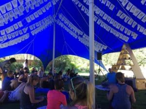 Wanderlust Festival meditation