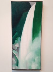 Georgia O'Keeffe Museum - Green and White - Oil on Canvas - 1957-1958